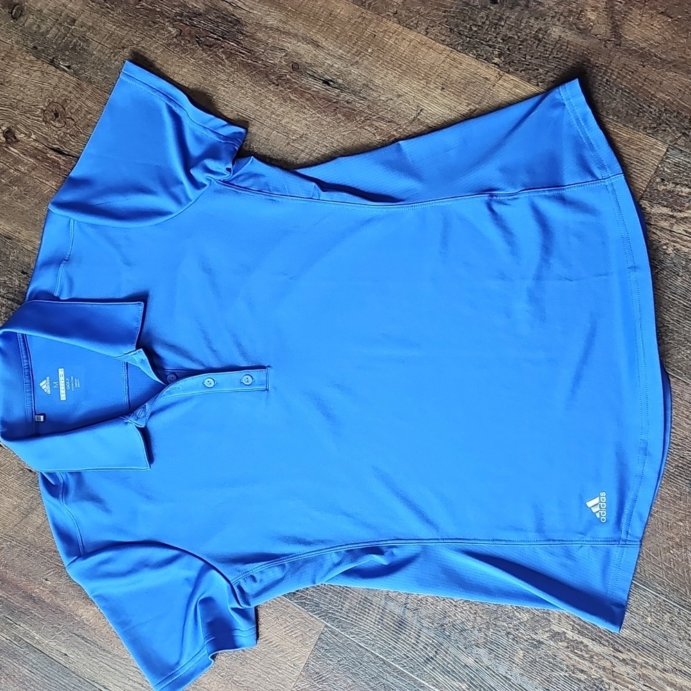 Adidas Women's M Golf Shirt - Blue